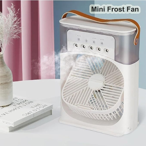 cooling fan with ice
